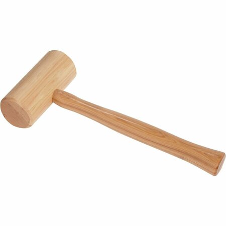 ALL-SOURCE 16 Oz. Hickory Mallet with Hickory Handle 301408